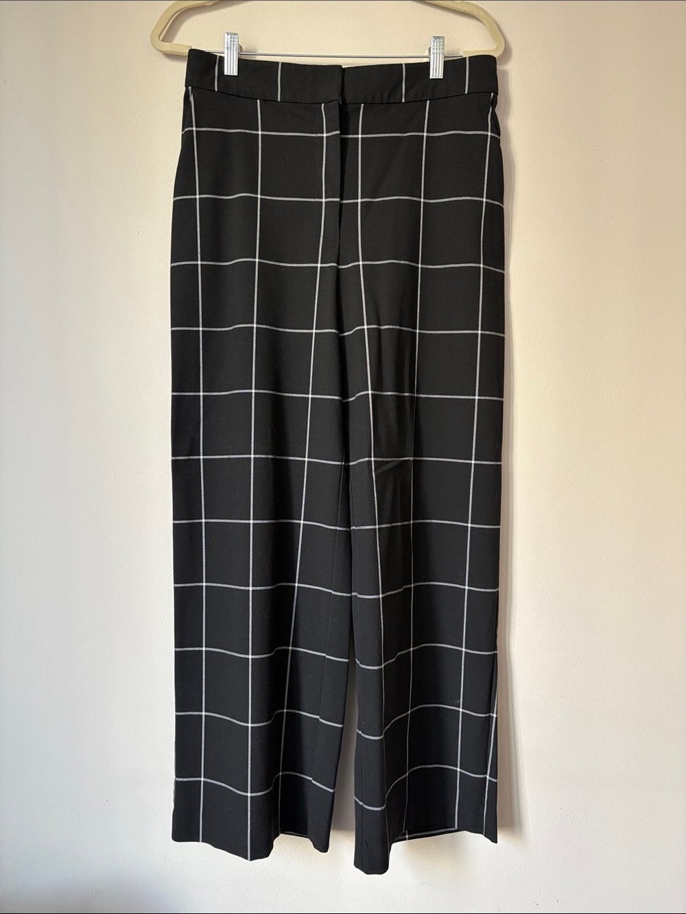 Halogen Black Windowpane Dress Pants